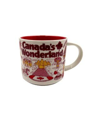 New Starbucks Been There Series Canada's Wonderland 14oz Ceramic Mug Coffee/Tea